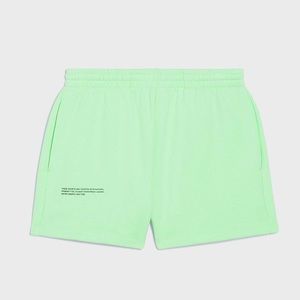 Pangaia matcha (mint) green sweat shorts size XS